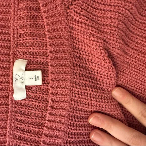 Nordstrom BP Raspberry Cropped Sweater - Picture 3 of 3
